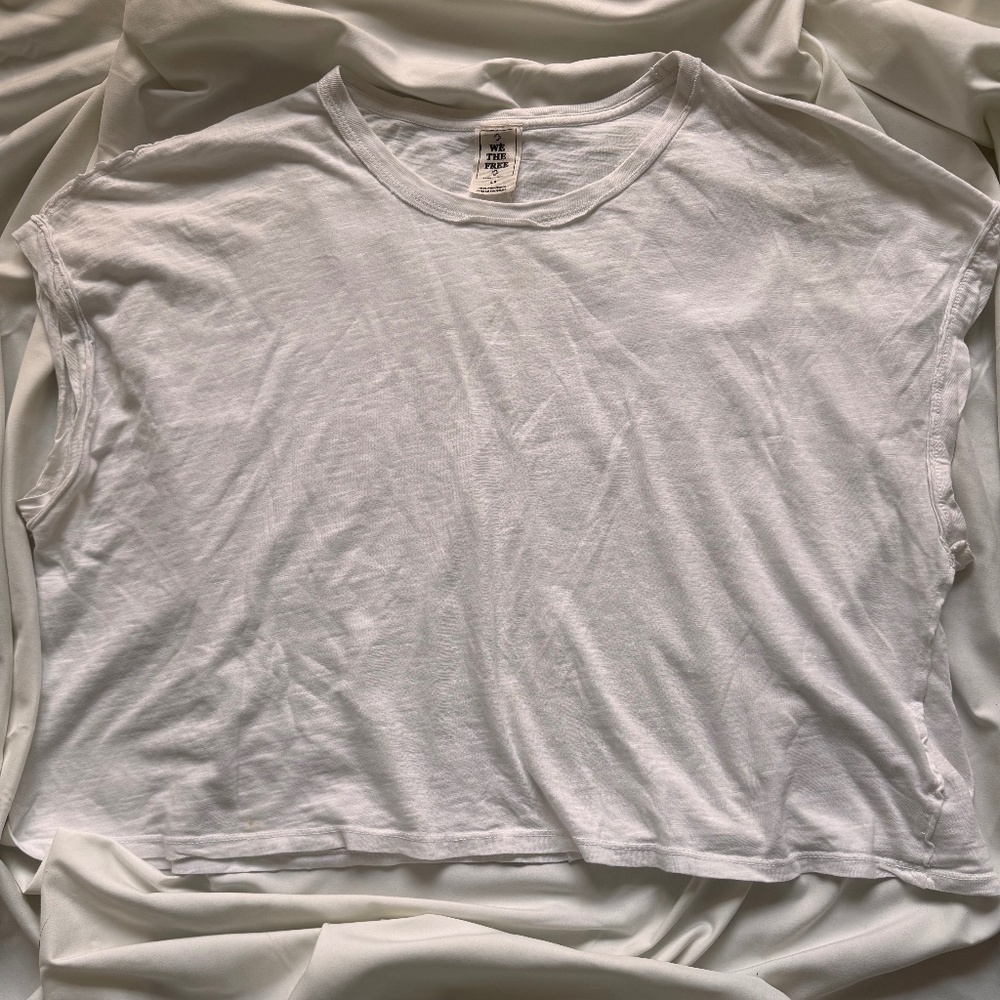 We the Free Oversized white t-shirt